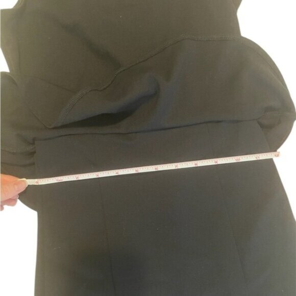 AEO Elegant Black Peplum Dress - Picture 7 of 9